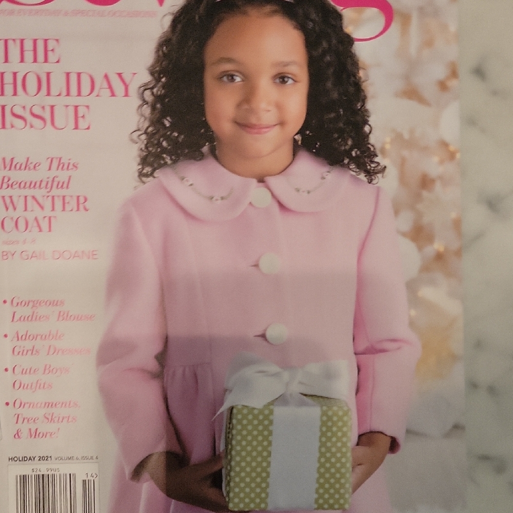 Classic Sewing Magazine Holiday 2021 Uncut Pattern